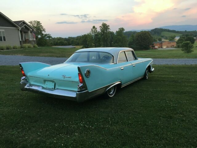 1960 plymouth fury 4 door, push button auto