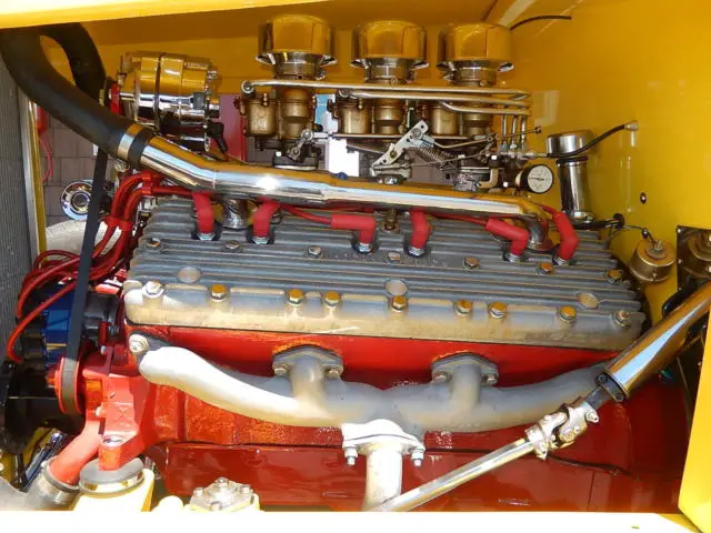 1932 32 ford 12-cylinder 5-speed * polished winters quick change * buick brakes