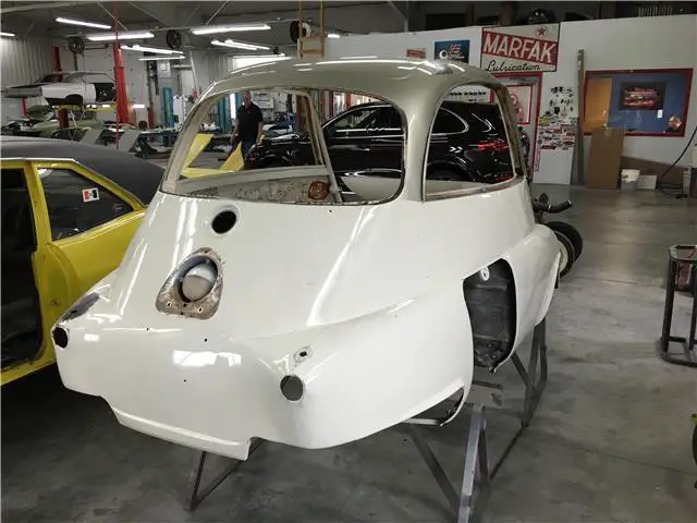 1959 bmw isetta 300 300 4,972 miles white coupe 300cc manual