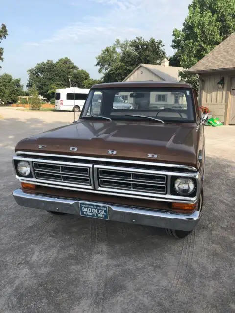 1972 f100 short bed pickup survivor