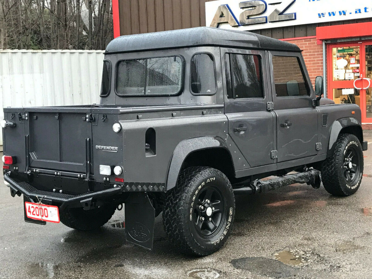 land rover defender 110 double cab crew cab 300 2.5tdi lhd extensive rebuild
