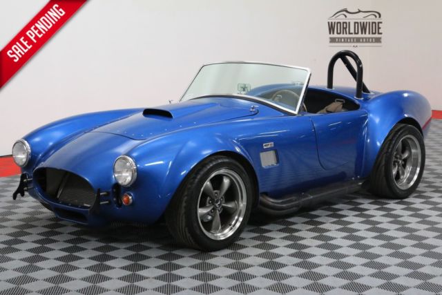 1966 blue factory five 427 ac cobra 5.ol fuel injected!