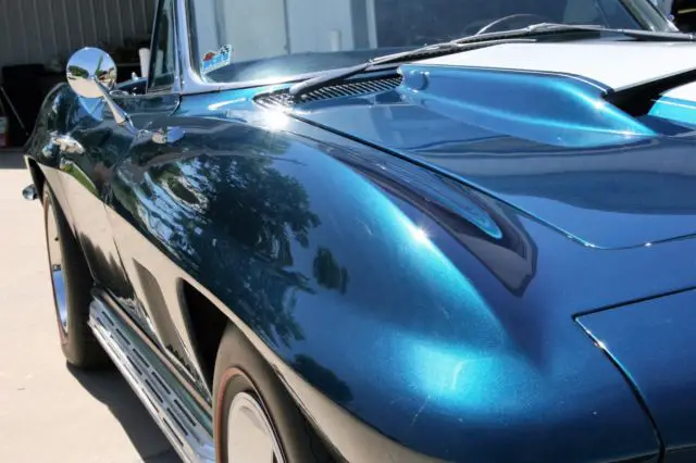 1967 corvette numbers matching l79 350hp side exhaust 4 speed lynndale blue