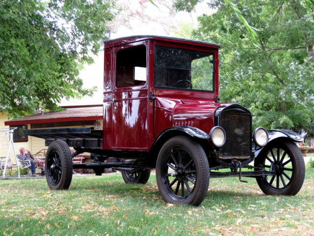 1927 ford model tt 1-ton truck ---- mostly restored california truck