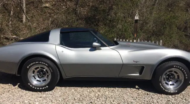 1978 corvette 25th silver anniversary edition l82