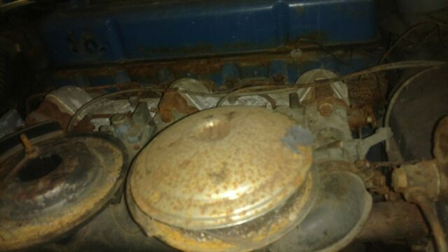 1954 chevy corvette roadster (barn find)