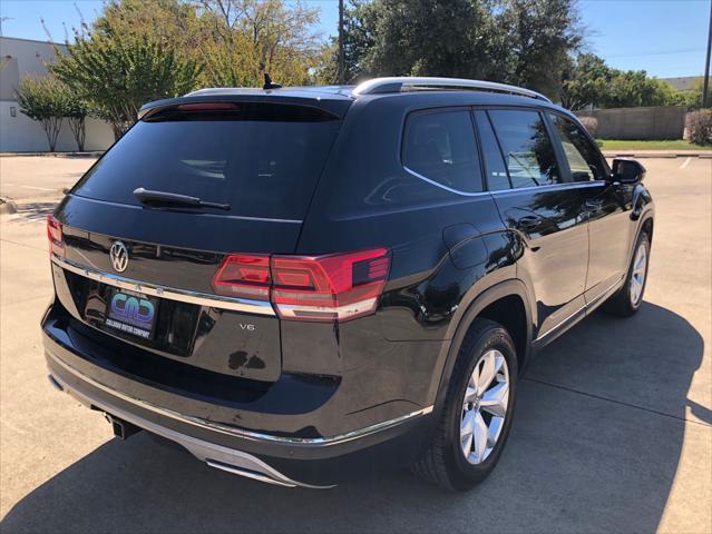 2018 volkswagen atlas 3.6l sel