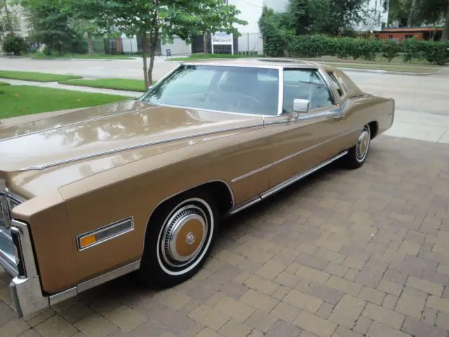1977 cadillac eldorado biarritz - less than 4k miles