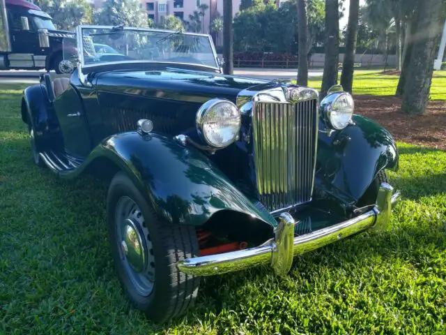 mg td british racing green matching numbers
