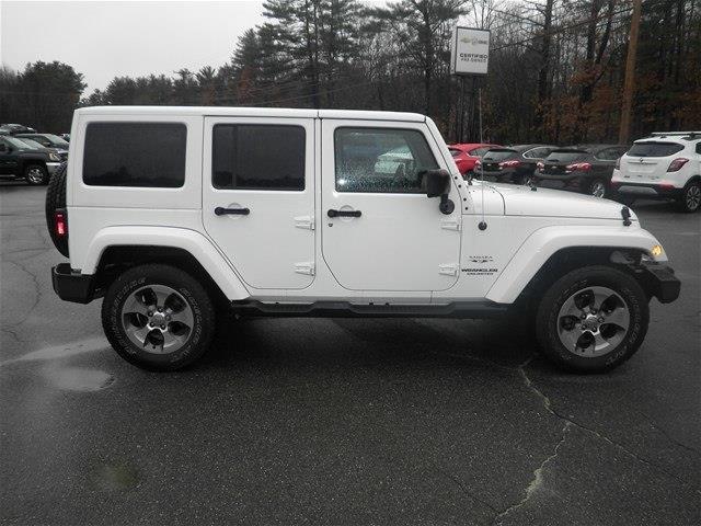 2016 jeep wrangler unlimited sahara 4x4 sahara 4dr suv for sale in croydon, new hampshire