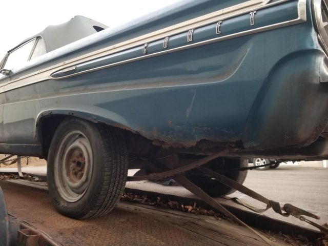 1964 mercury comet caliente convertible k code 289 4 speed