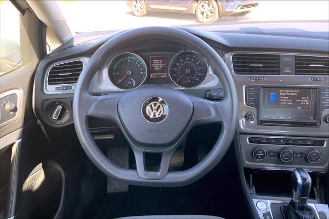 2016 volkswagen e-golf se