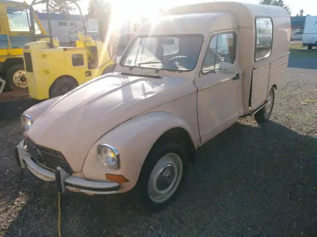 1981 citroen 2cv imported after the factory quit in 1975. runs & drives