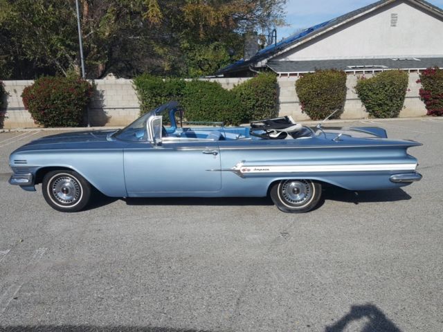 1960 chevy impala convertible 348
