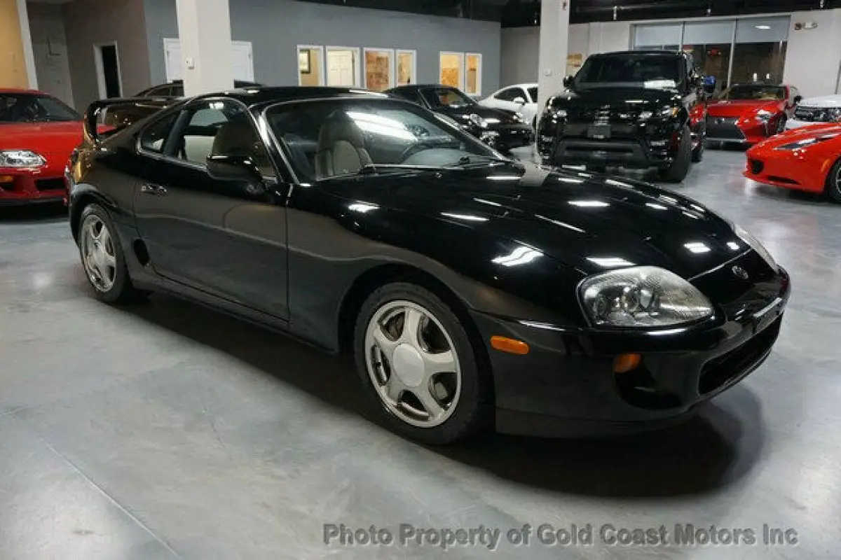 1994 toyota supra twin-turbo blk/tan lthr 1-owner only 38k original miles rare!!
