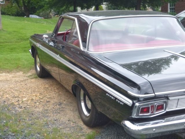 1964 plymouth sport fury - 426 max wedge race engine