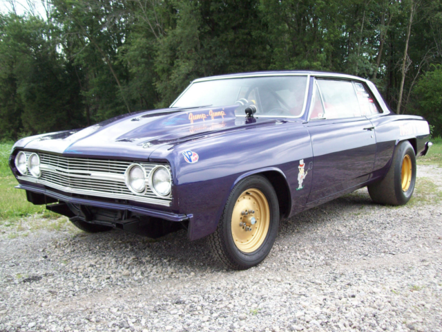 65 malibu drag race pro st gasser fast show custom w title turn key needs nothin