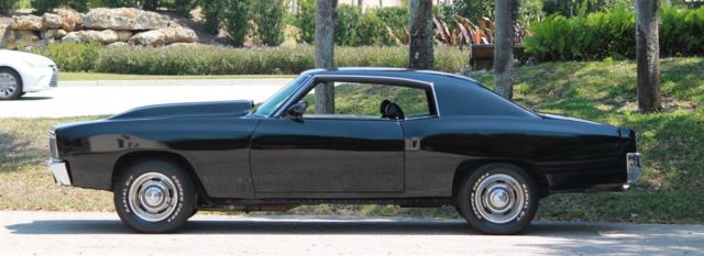 1971 chevrolet monte carlo 350ci v8 tuxedo black custom car glove soft interior