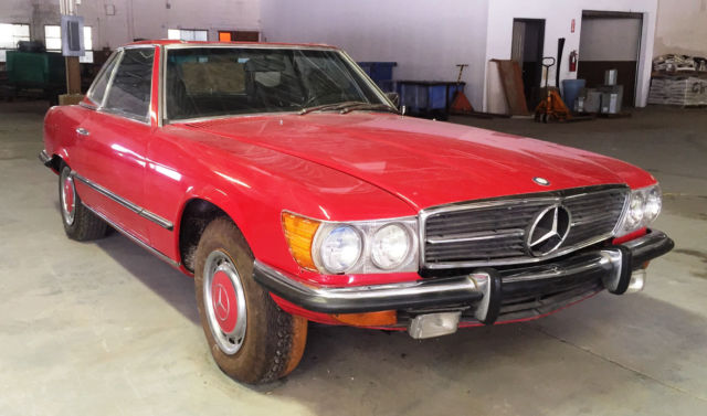 mercedes benz, 1972 350sl