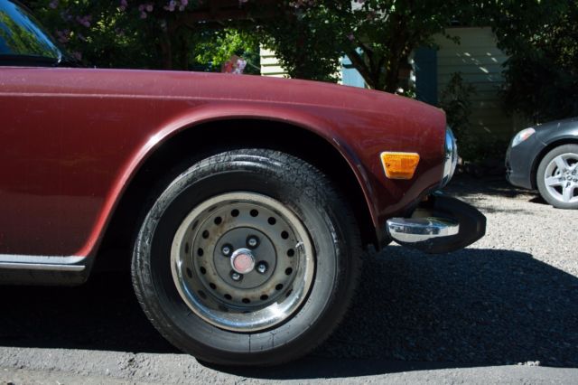 1974 triumph tr6, convertible, hardtop, overdrive, british