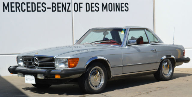 1978 mercedes benz 450 sl convertible