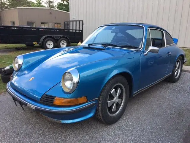 1973 porsche 911 s coupe rare color and options