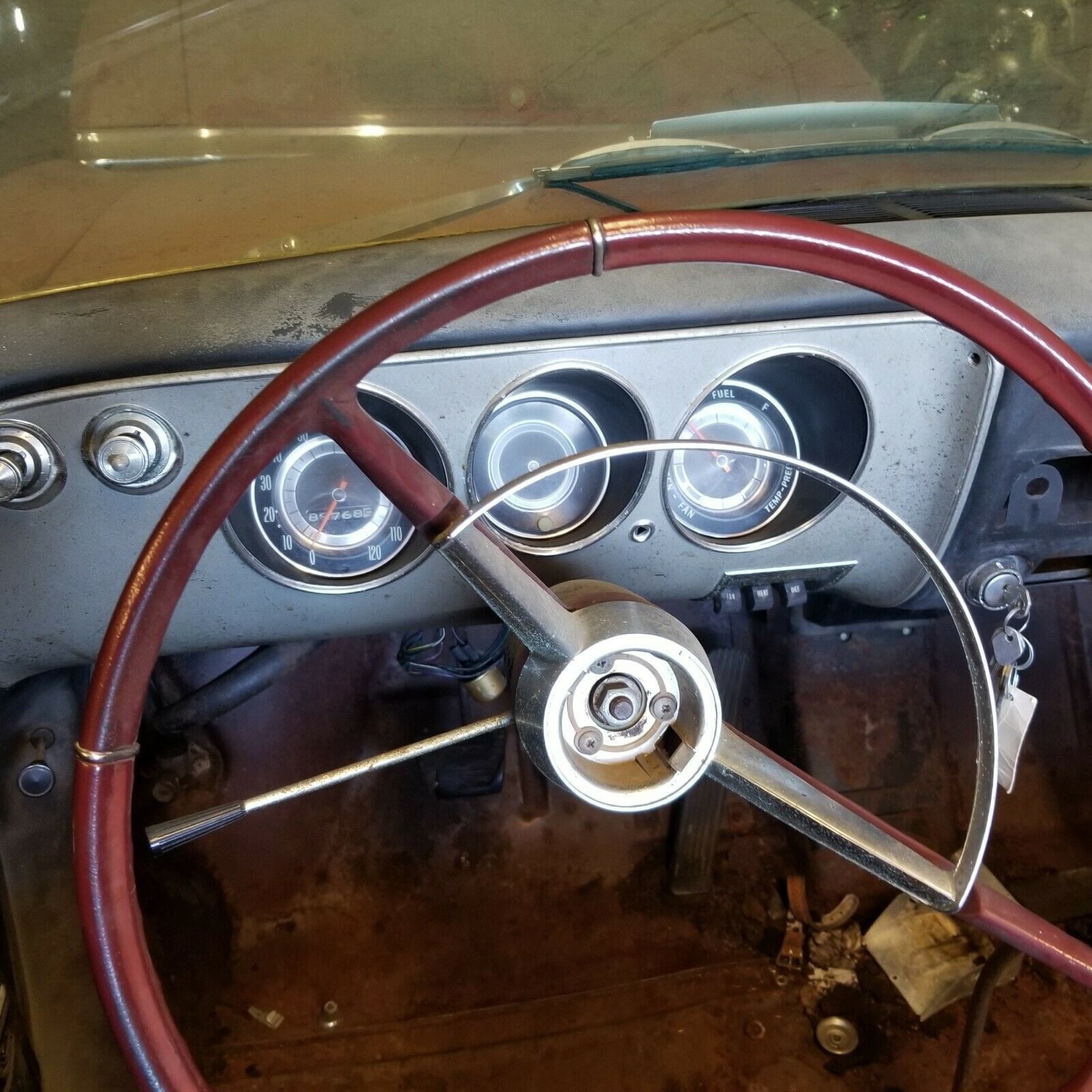 1965 corvair monza convertible. original color is evening orchid no reserve