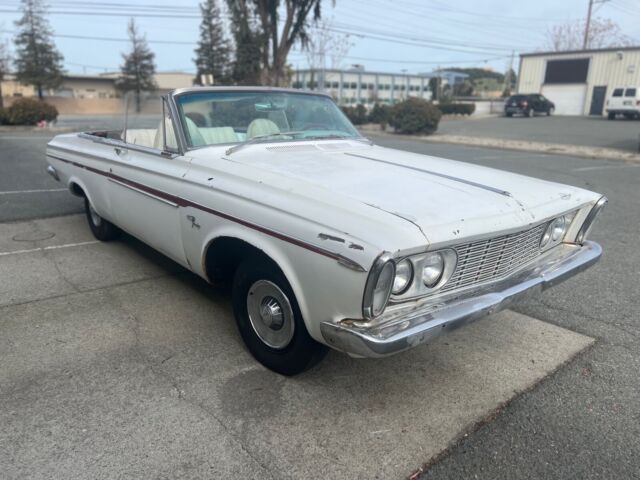 1963 plymouth fury white rwd automatic