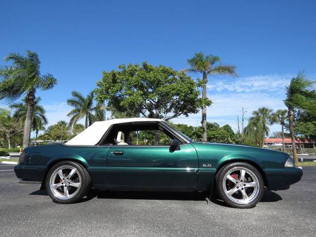 1992 ford mustang lx 5.0 2dr convertible manual 5-speed rwd v8 5.0l gasoline