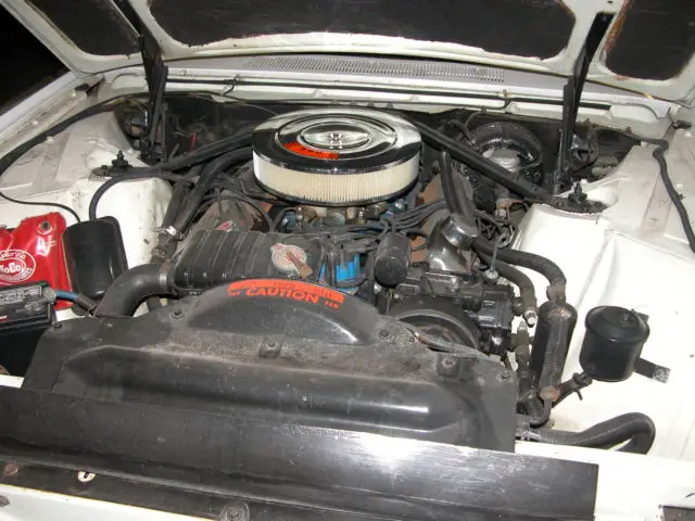 all original, white, blue interior, 390 cid