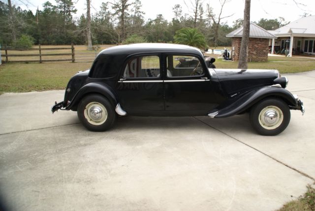 citroen traction 15/6 classic vintage collectible rare 6 cyl 1949 historic