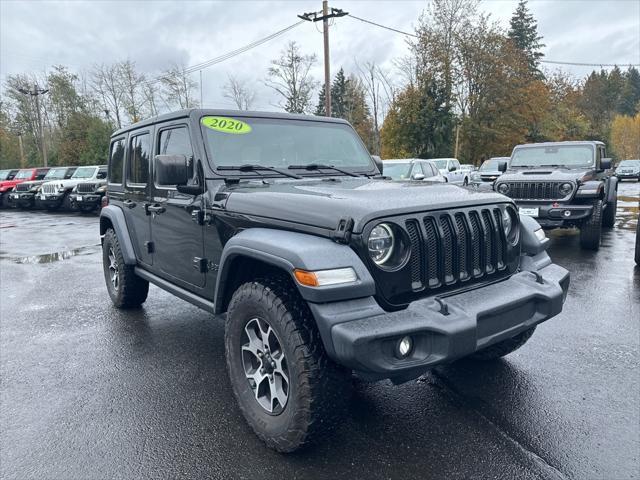 2020 jeep wrangler unlimited sport