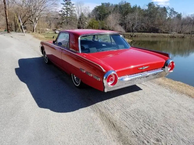 1962 ford thunderbird hardtop "bullet bird"