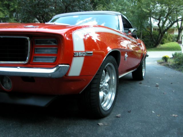 1969 chevrolet camaro ss factory code x11, paint code 72- hugger orange