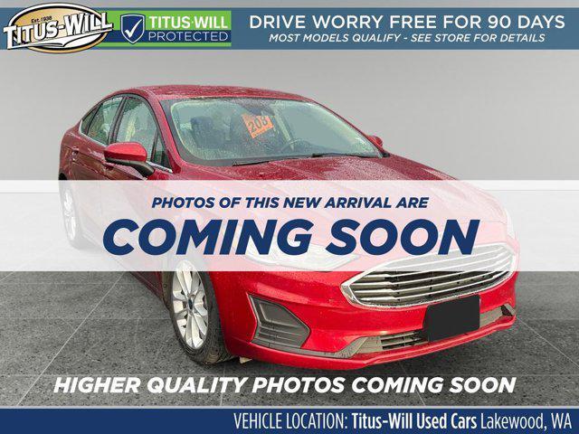2019 ford fusion hybrid se