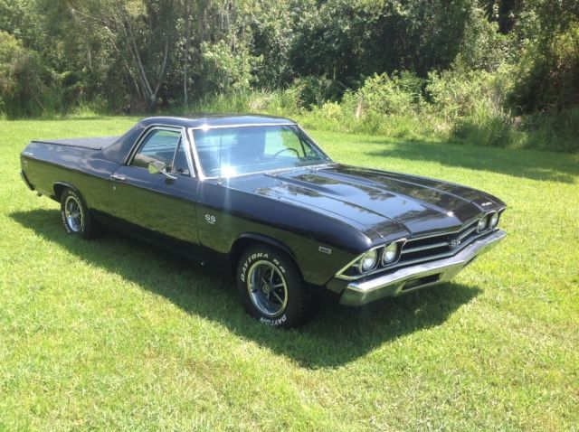 1969 ss396 el camino big block nice driver chevelle race street rod estate sale