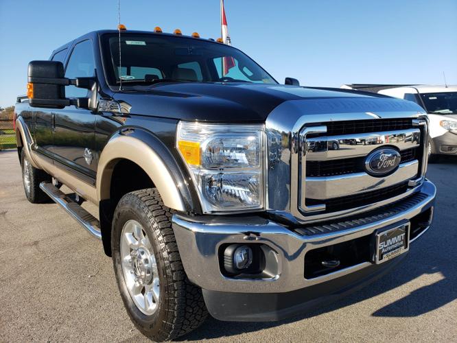 used 2012 ford f350 4x4 crew cab lariat w/ fx4 pkg fond du lac, wi 54937 for sale in fond du lac, wisconsin