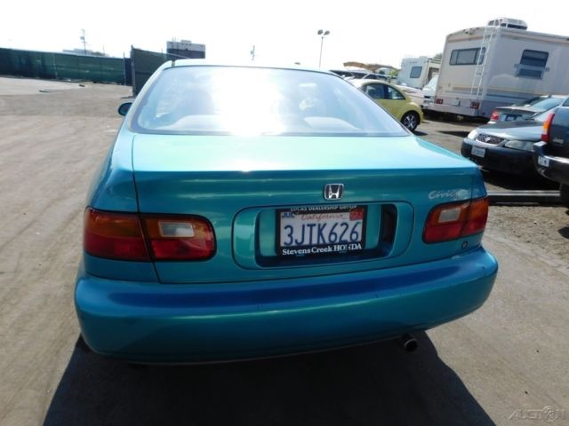 c 1994 honda civic ex used 1.6l i4 16v automatic coupe no reserve