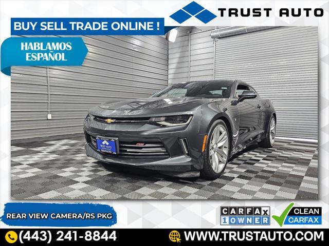 2018 chevrolet camaro 1lt
