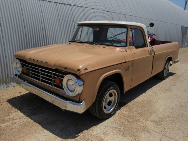 1967 dodge d100 1/2 ton longbed. 318,auto. runs and drives