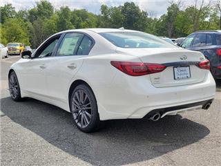 2024 Infiniti Q50 red sport 400