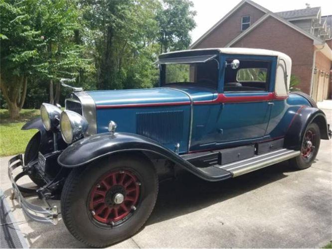 1929 cadillac brougham in cadillac, michigan