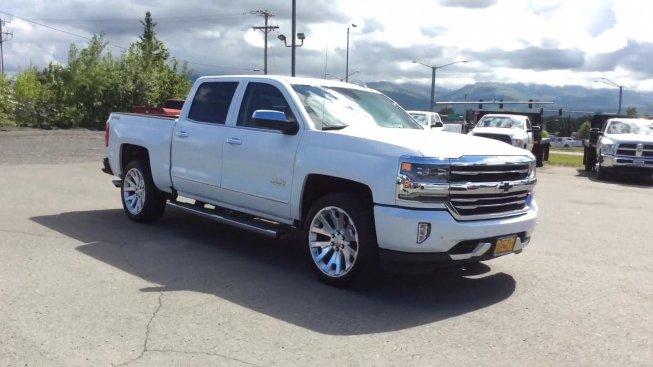 2016 chevrolet silverado 1500 4x4 crew cab high country for sale in anchorage, alaska
