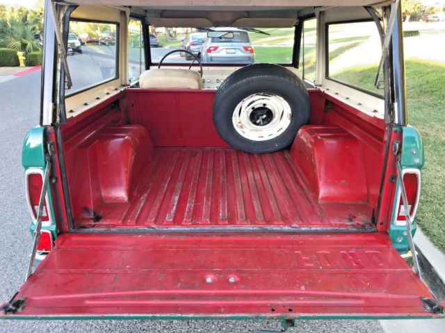 1969 ford bronco 'fleet' delivery wagon