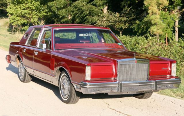 1982 lincoln mark vi continental nearly new low low miles