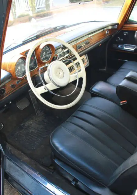 1965 mercedes 600 swb gray over black petersen museum car excellent condition