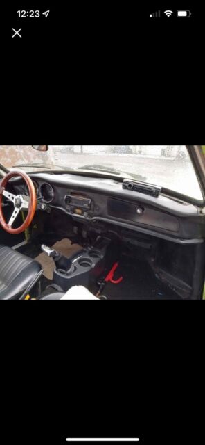 1974 volkswagen karmann ghia coupe green fwd manual