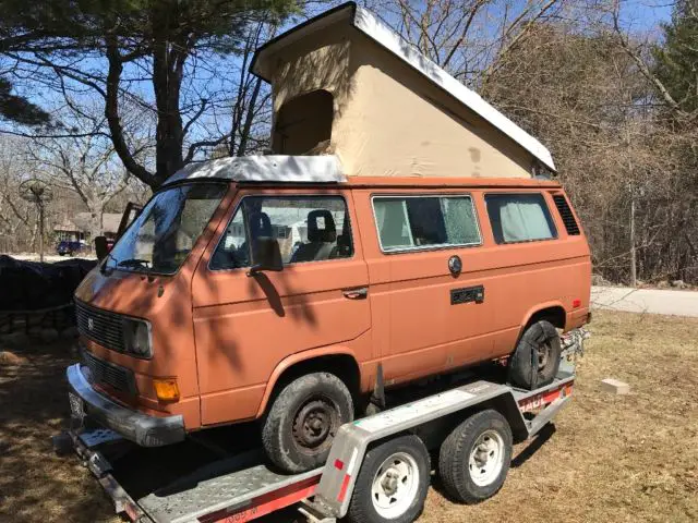 1984 volkswagon westfalia - no reserve