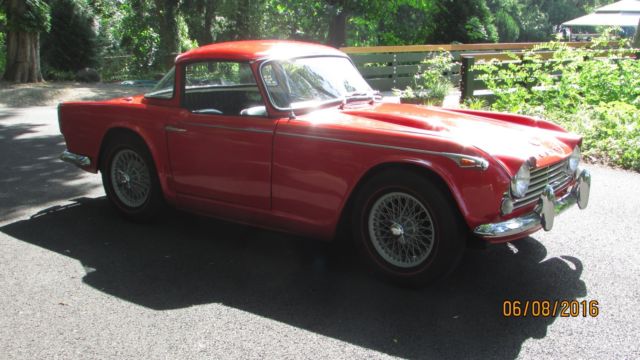 1966 triumph tr4a