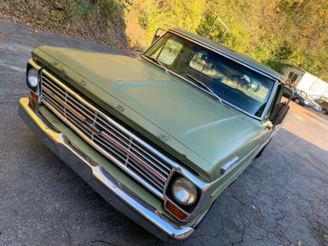 1969 ford f100 4.6 fuel injected v8 slammed hotrod patina ratrod shop truck